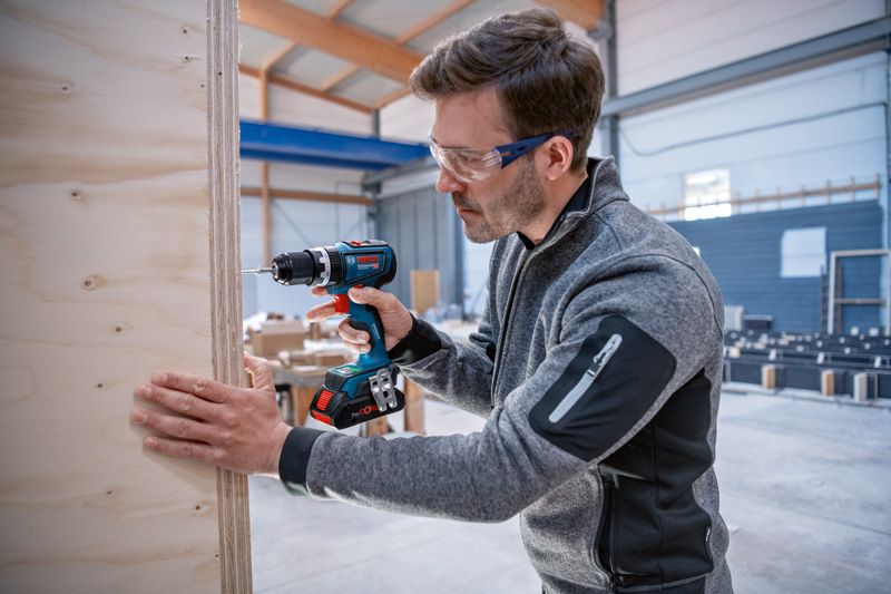 Taladro de percusión inalámbrico con dos baterías 2ah + cargador 18v-40 - Imagen 4