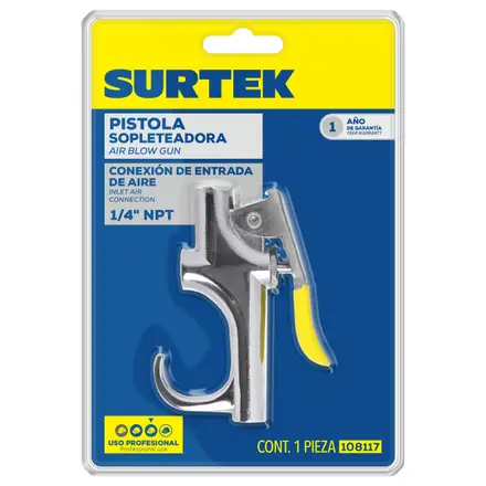 Pistola sopleteadora de aire 1/4 NPT - Imagen 2