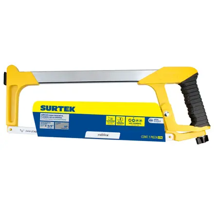 Arco de segueta de alta tensión fijo 12’’, 17’’ - Imagen 3