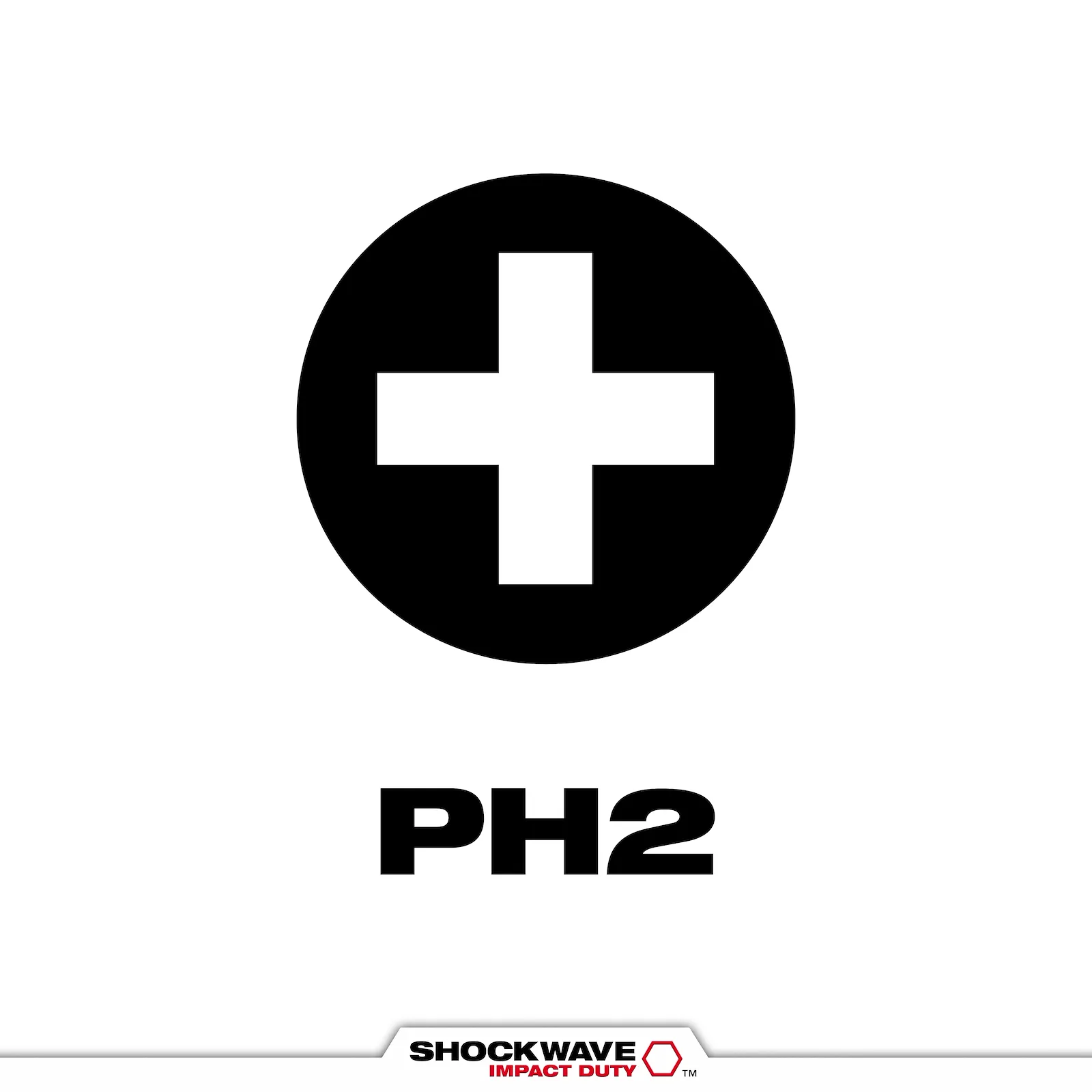 Puntas Phillips de impacto SHOCKWAVE™ PH2 de 3-1/2’’ – paquete de 25 - Imagen 2